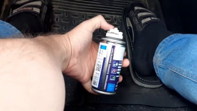 Очиститель кондиционера дезинфицирующий -LAVR. баллончик для автомобиля смотреть онлайн