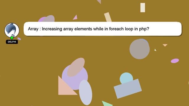 Array : Increasing array elements while in foreach loop in php? смотреть онлайн