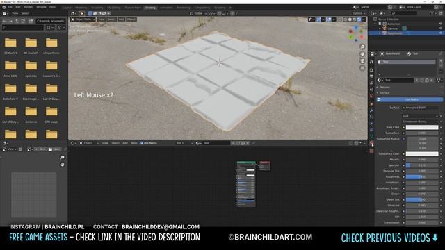[Tutorial] Export Seamless FBX Mesh & Textures from Substance Designer 2021 to Blender in 5 Minutes смотреть онлайн