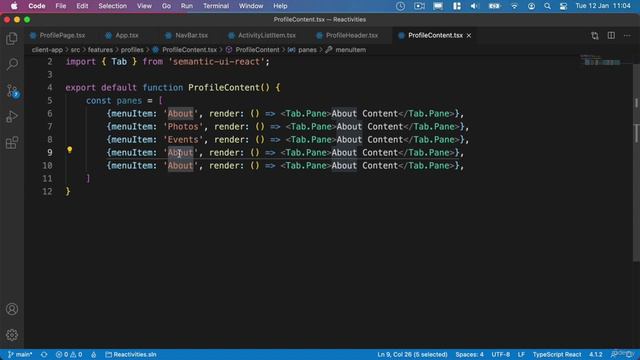 194 - Adding the profile content смотреть онлайн