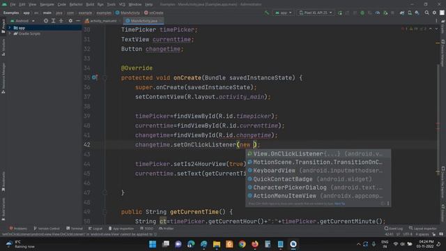 Android ChangeTime TimePicker Example | Android Studio |ChangeTime TimePicker Example смотреть онлайн