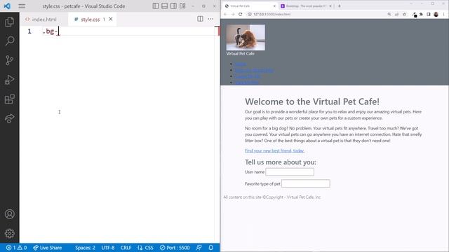 Bootstrap and Custom Styles (Clip 7): Gentle Introduction to Bootstrap 5 смотреть онлайн