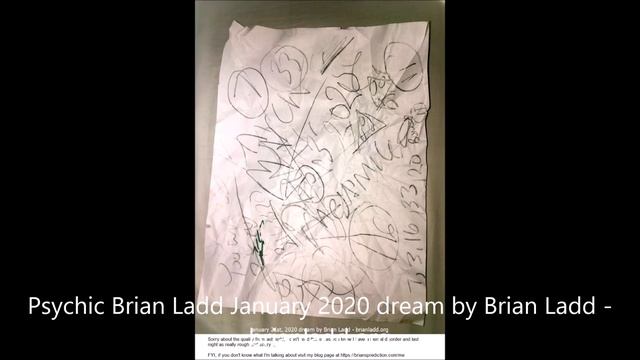 Dream predicton sketch by Brian Ladd смотреть онлайн