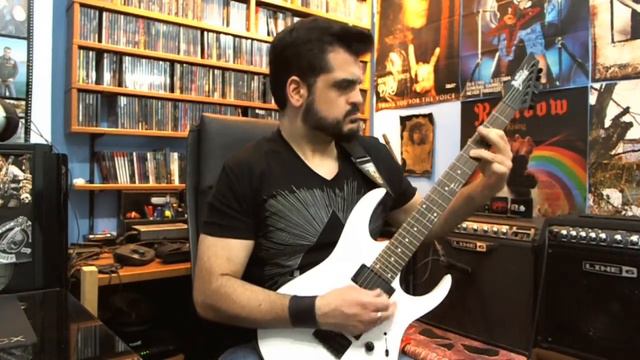 Saxon - Dogs Of War (guitar cover) смотреть онлайн