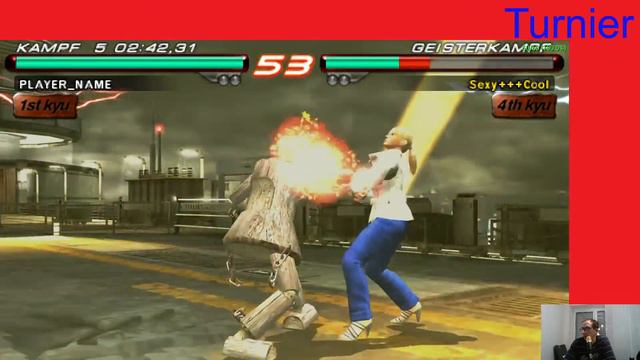 PsP Tekken 6 Tournament with Mokujin. That was great today. смотреть онлайн
