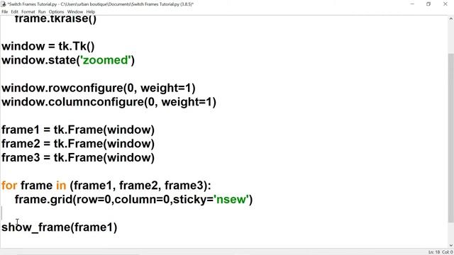 Python - How to Create Multiple Window Frames with TKinter ( The easiest way ) смотреть онлайн