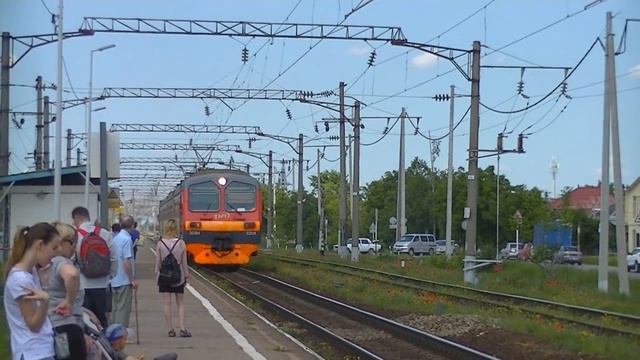 РЖД ЭД9М-0204 Тимашевская - Краснодар-1 смотреть онлайн