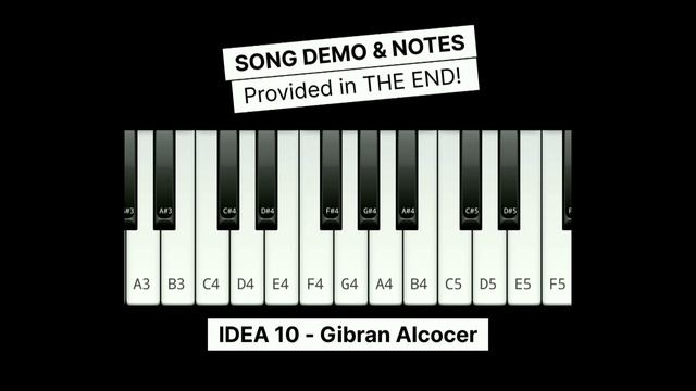 Idea 10 - Gibran Alcocer | Piano Notes смотреть онлайн