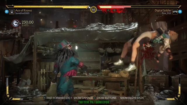 SonicFox - When I'm Max OD'ing With Joker 【Mortal Kombat 11】 смотреть онлайн