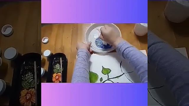 Мастер класс по рисованию "Веточка сирени" смотреть онлайн