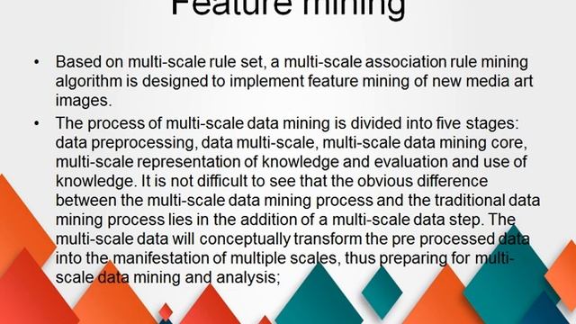 Intelligent Mining Method of New Media Art Image Features Based on Multi-Scale Rule Set смотреть онлайн