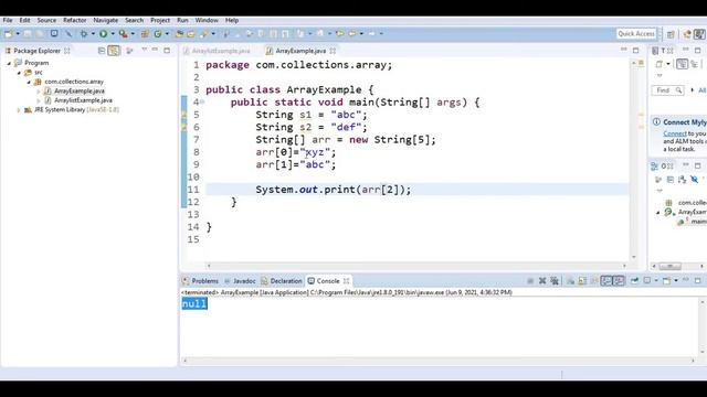 Array in java | 2D Array | index out of bound exception смотреть онлайн