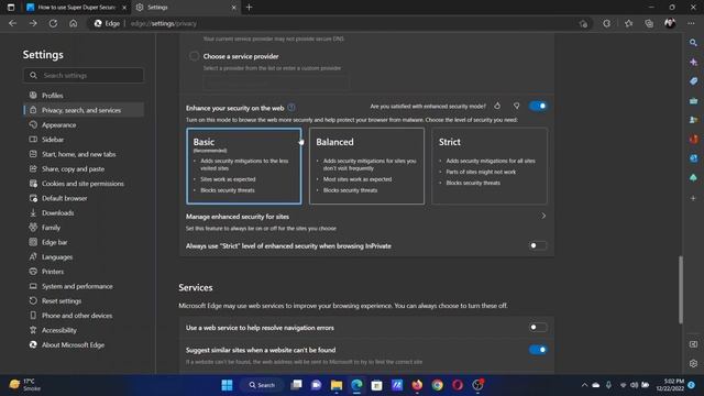 How to use Super Duper Secure Mode in Microsoft Edge смотреть онлайн