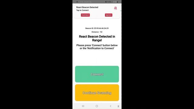 REACT Access Trigger App providing in phone audio and visual смотреть онлайн