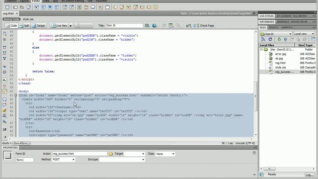 JS-Ref-Register-Validation-Ep3 смотреть онлайн