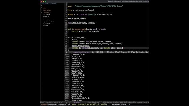 functional python with the toolz library смотреть онлайн