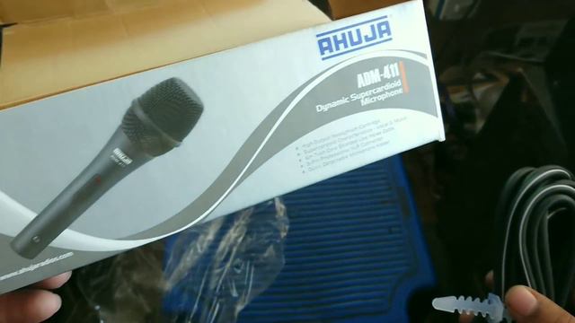 AHUJA ADM 411 AND TRINITY 411 Wired Microphone UNBOXING & REVIEW смотреть онлайн