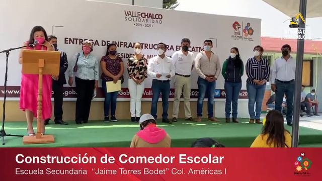 Construcción de comedor escolar en la escuela secundaria "Jaime Torres Bodet" Col. Américas I смотреть онлайн