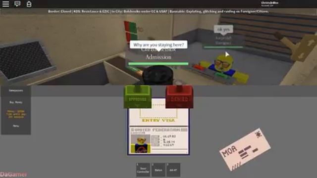 Papers, Please! | ROBLOX | Glory to Arstotzka! смотреть онлайн