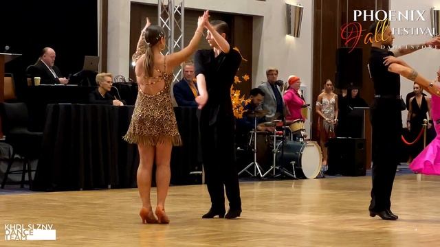 IVAN KHUDOLIY and KATRINA WILSON, Pasodoble | Pro/Am Closed Bronze Youth | Phoenix Fall FDS 2022 смотреть онлайн