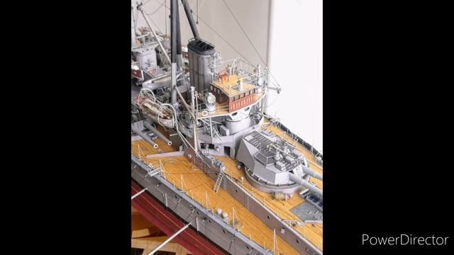 Paper Model HMS Dreadnought 1:200 смотреть онлайн