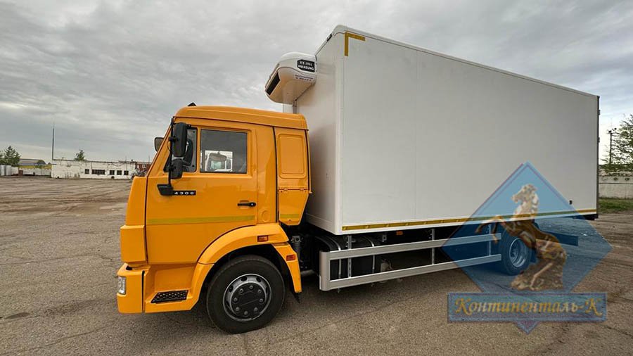 Изотермический фургон, тушевоз с ХОУ на шасси Камаз-4308 смотреть онлайн