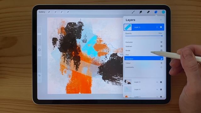 13 Abstract painting tips for digital art in Procreate on iPad Pro смотреть онлайн