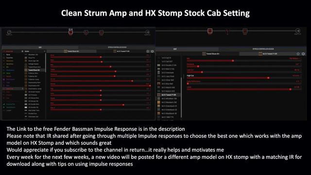 Does HX Stomp Sound Better with Impulse Responses? Free Fender Bassman IR Included смотреть онлайн