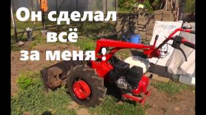 #159 Завершил прокладку коммуникаций. Новый инструмент в хозяйстве.