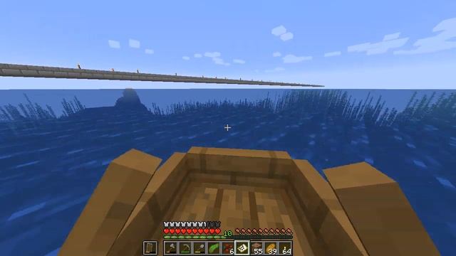 Minecraft Ванильное выживание #23 нашли клад,флаг нашего острова смотреть онлайн