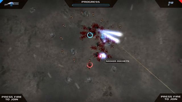 "Runthrough Part 12" Crimsonland Quest Coop-Mode Grim difficult 6.6 - 6.10 with Perks смотреть онлайн