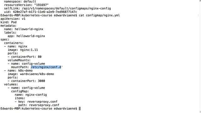 Week 4 Lecture 4 Demo ConfigMap смотреть онлайн