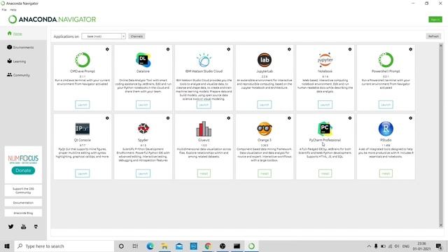 1. Anaconda And RStudio Installation