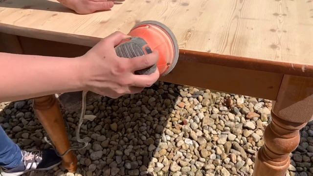 How to Sand a Table Top | Sanding 101 смотреть онлайн