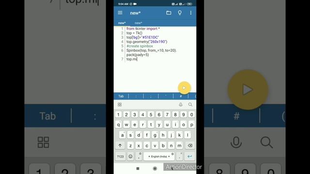Pydroid 3 coding.(python) смотреть онлайн