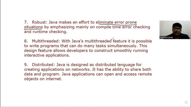 Java2 : Features Of Java смотреть онлайн