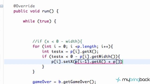 Learn Java 2.39-Game Applet- Better Platforms смотреть онлайн