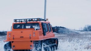 Характеристики гусеничного вездехода Пластун