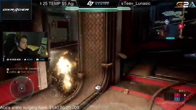 Team Beyond 2k Astro Halo 5 Tournament - CLG vs Elevate Game 4 - Lethul PoV смотреть онлайн
