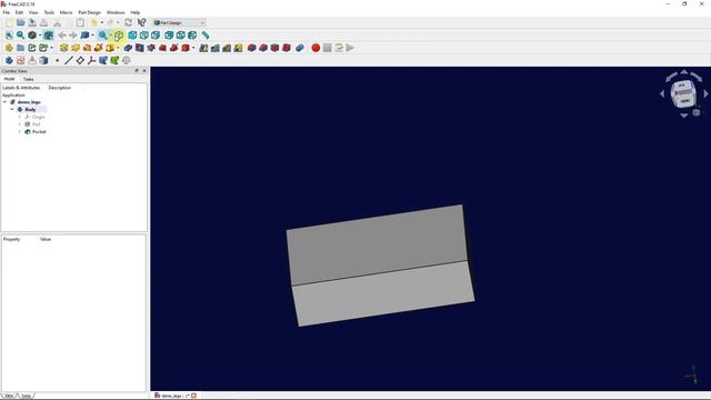 FreeCAD 0.19 - Tutorial - Part Design - Create a toy brick (English) смотреть онлайн