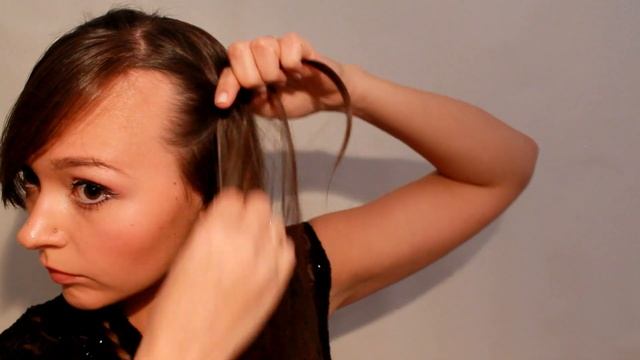 Быстрая вечерняя прическа для длинных/средних волос смотреть онлайн