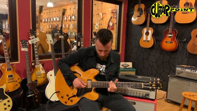 1982 Gibson ES-335 DOT Natural | GuitarPoint Vintage Guitars смотреть онлайн