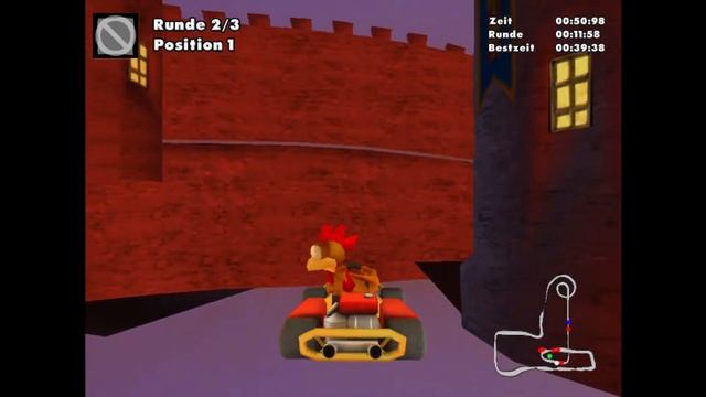 Moorhuhn Kart 2 Burg Glitch смотреть онлайн