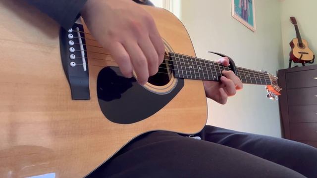 Let Me Down Slowly | Alec Benjamin | Fingerstyle Guitar Cover смотреть онлайн
