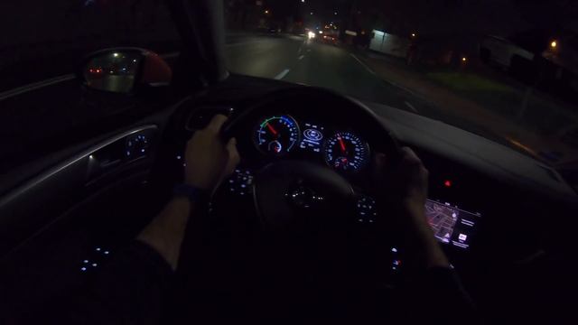 e-Golf Night | 4K POV Test Drive #222 Joe Black смотреть онлайн