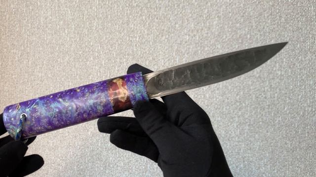 Якутский нож ручной работы. смотреть онлайн