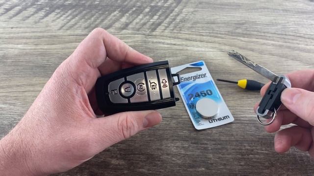 How to Replace A Ford Smart Key Battery - Expedition Edge Escape Explorer Remote Fob - Change Remov смотреть онлайн