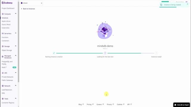 Deploying MindsDB on Scaleway Cloud смотреть онлайн