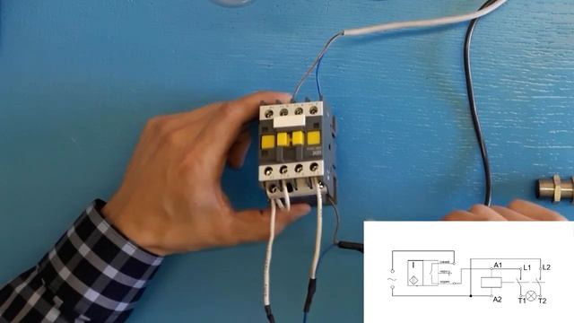 Индуктивный датчик двухпроводный ИВ10-NO-AC-Z - подключение. Производство СКБ Индукция смотреть онлайн