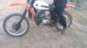 Первый выезд собранного cz 250 cross